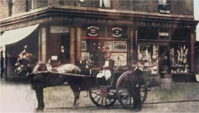 Image of old time shop